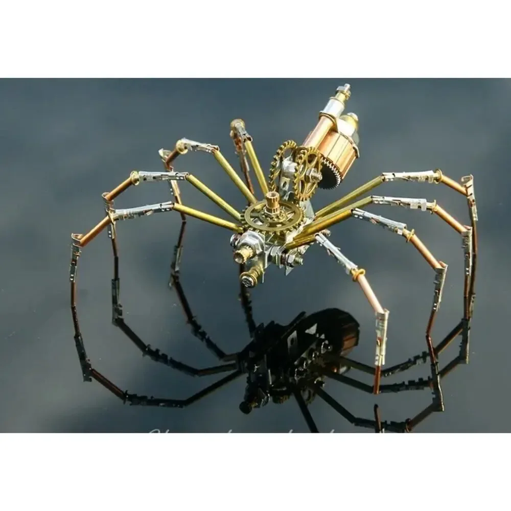 3D DIY Steampunk Insect Spider Puzzle Steampunk Model